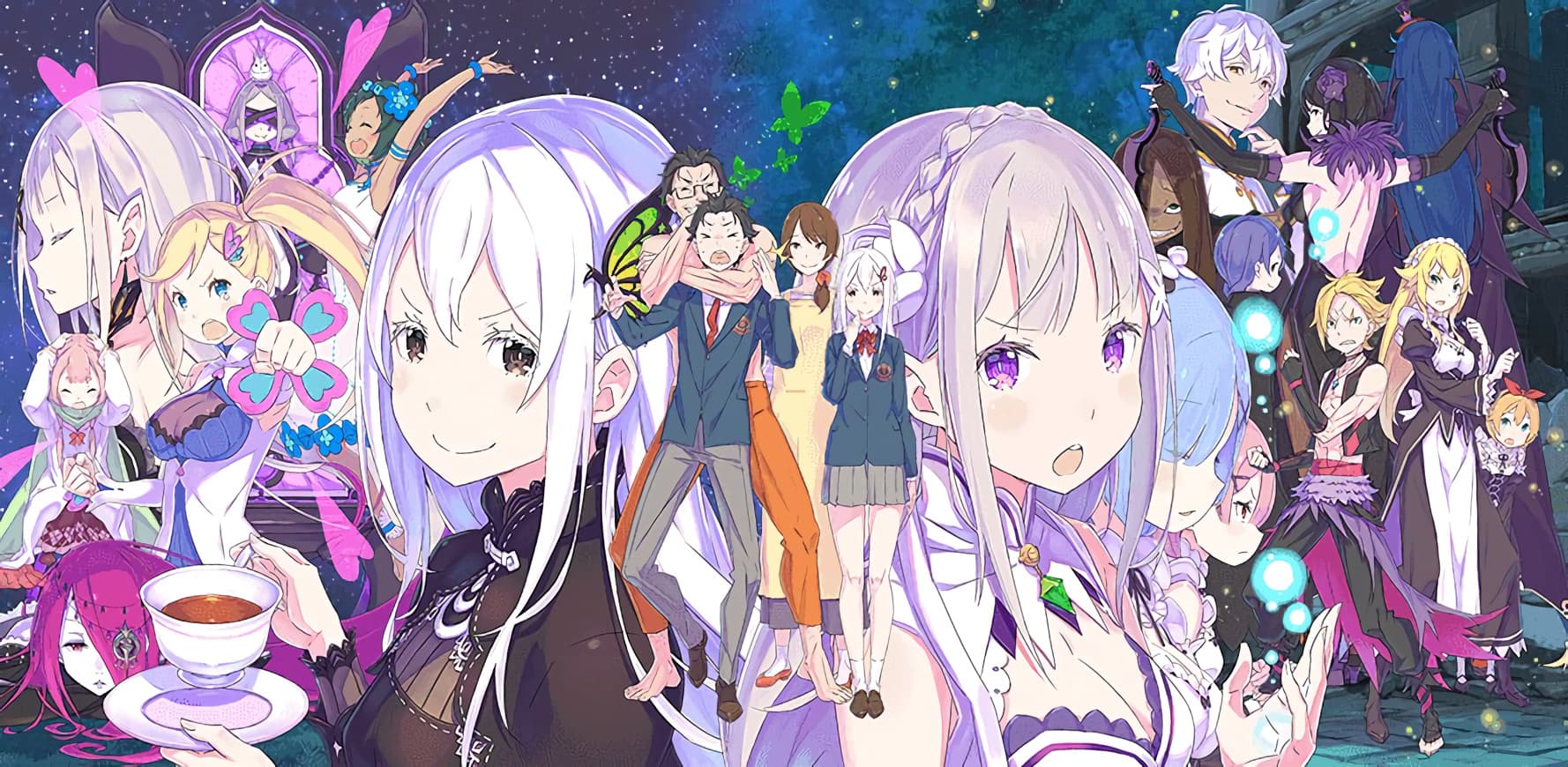 Re:ゼロから始める異世界生活 2nd Season バナー