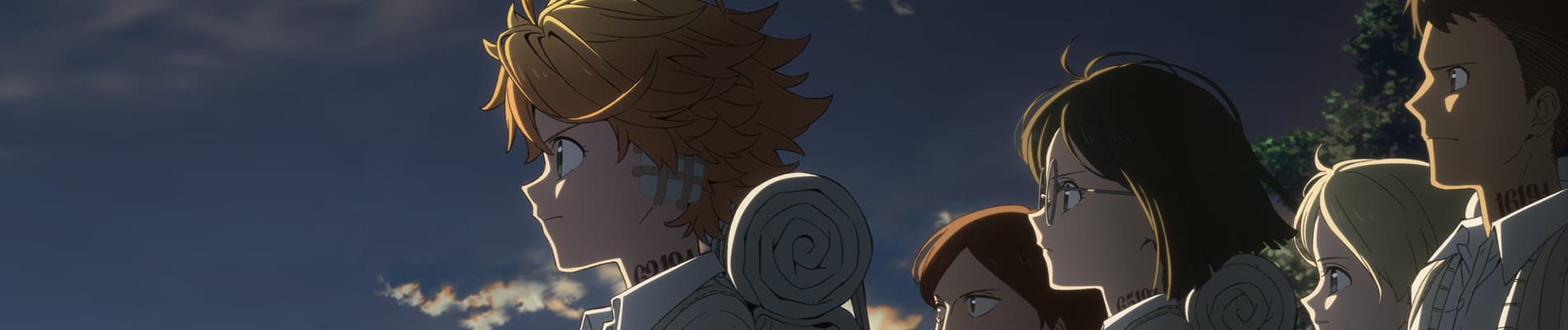 約束のネバーランド2 バナー