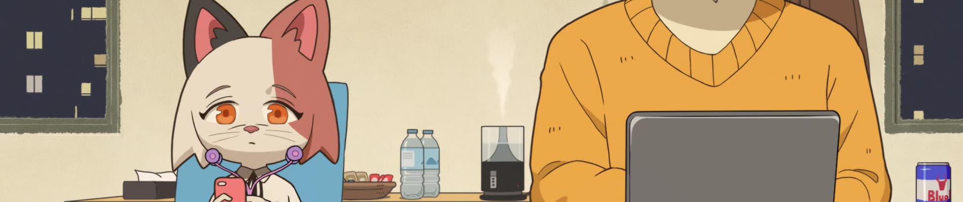 オッドタクシー オリジナルピクチャードラマ バナー